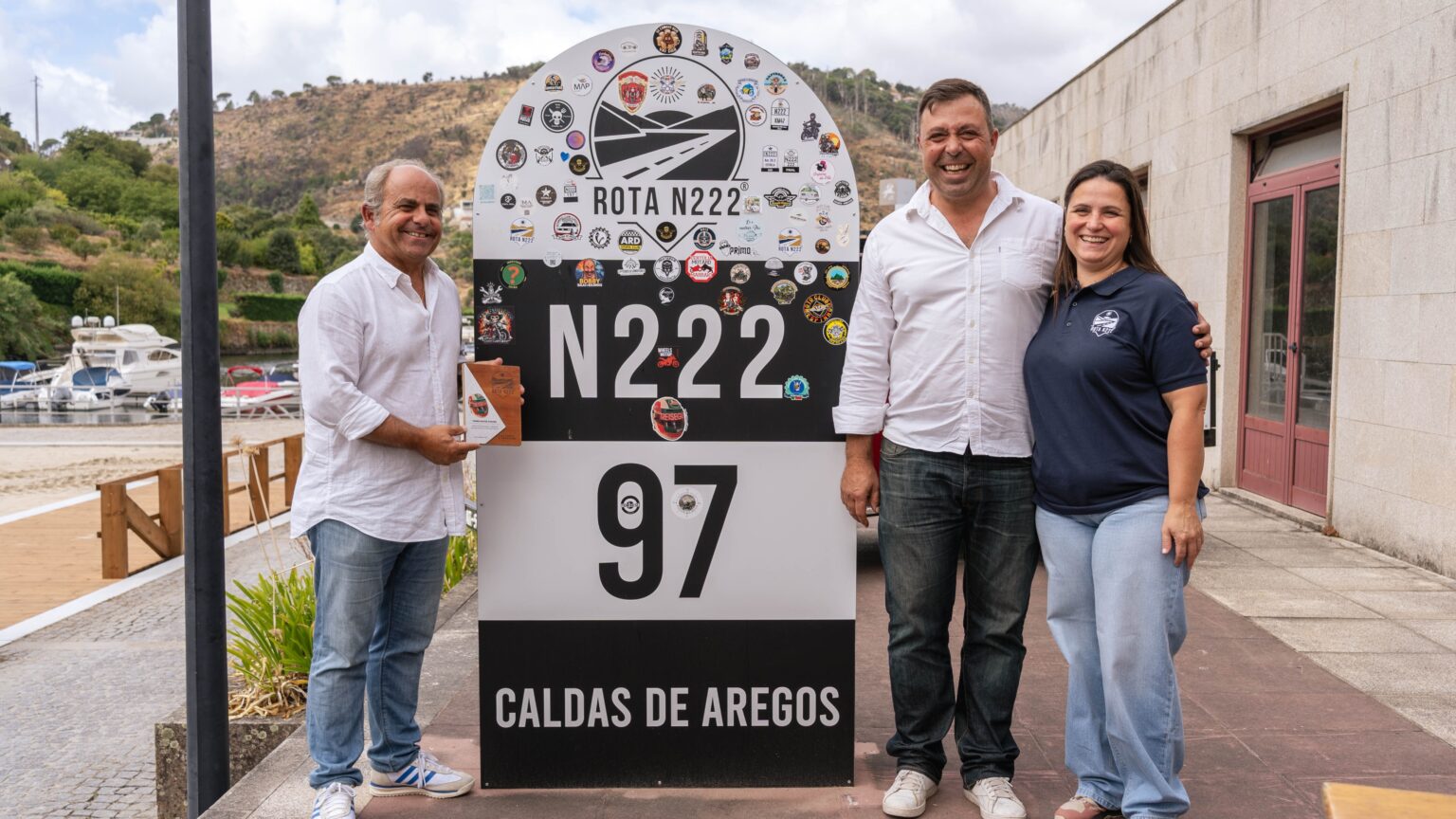 Pedro Matos Chaves homenageado pela Rota N222