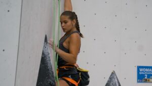 Seleção jovem de escalada em bom plano no Europeu