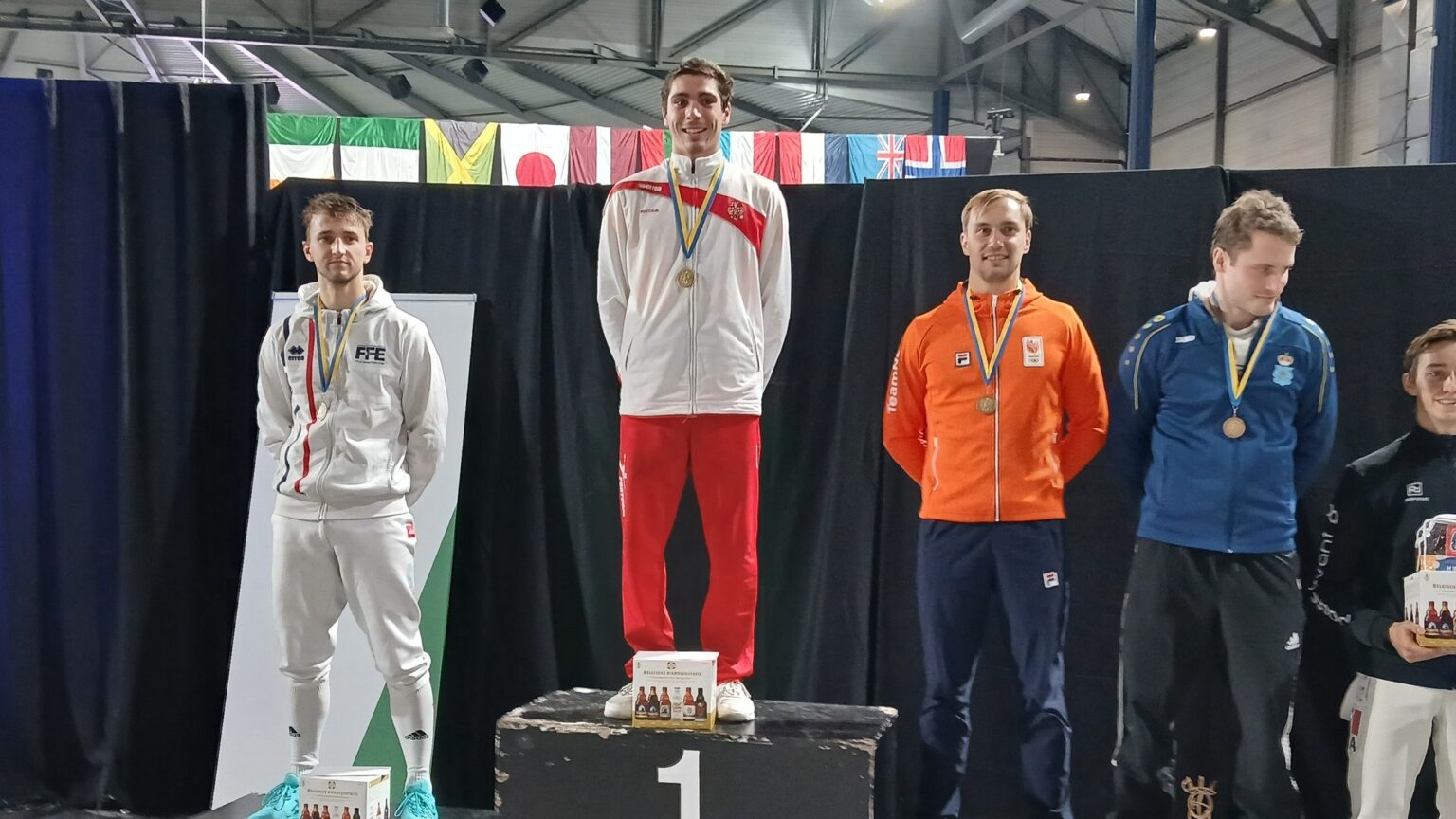 Miguel Frazão conquista ouro na Bélgica