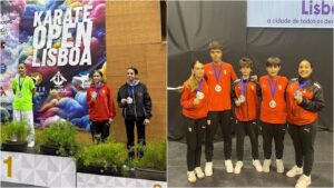 Karaté do Sp. Braga com seis medalhas em Lisboa