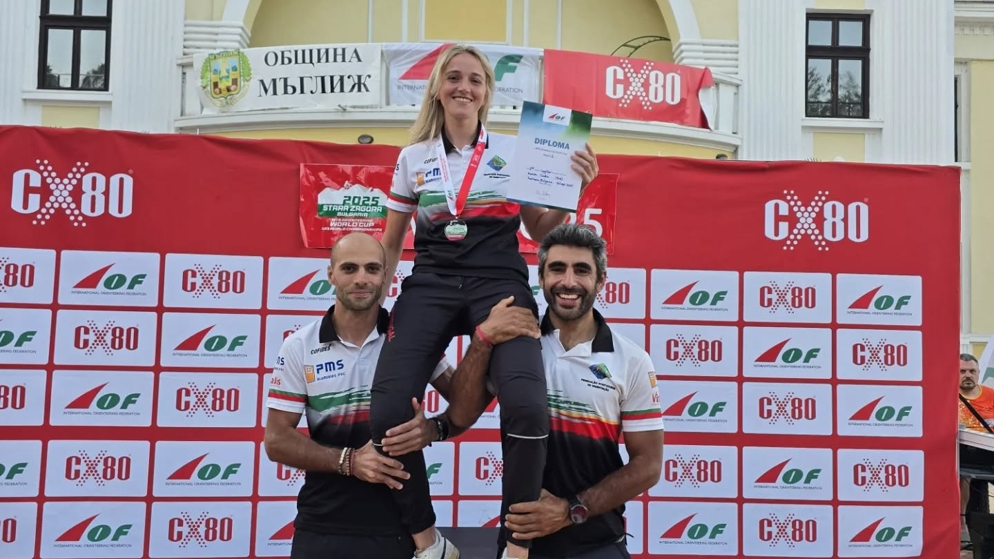 Marisa Costa de prata em Taça do Mundo de Orientação