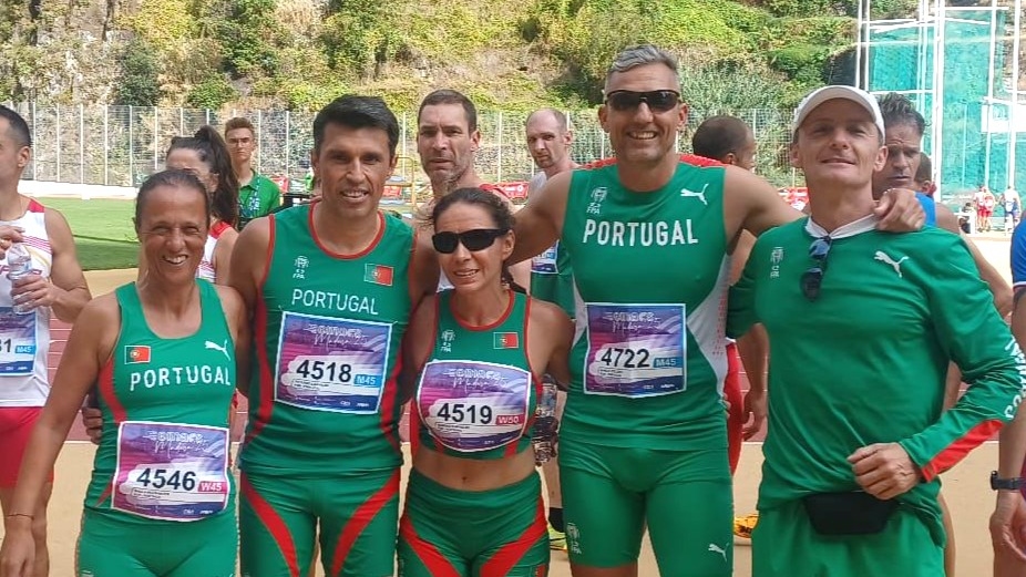 Portugal conquista 89 medalhas nos Europeus Veteranos