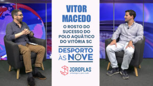Vítor Macedo é o rosto do sucesso do Polo Aquático do Vitória SC