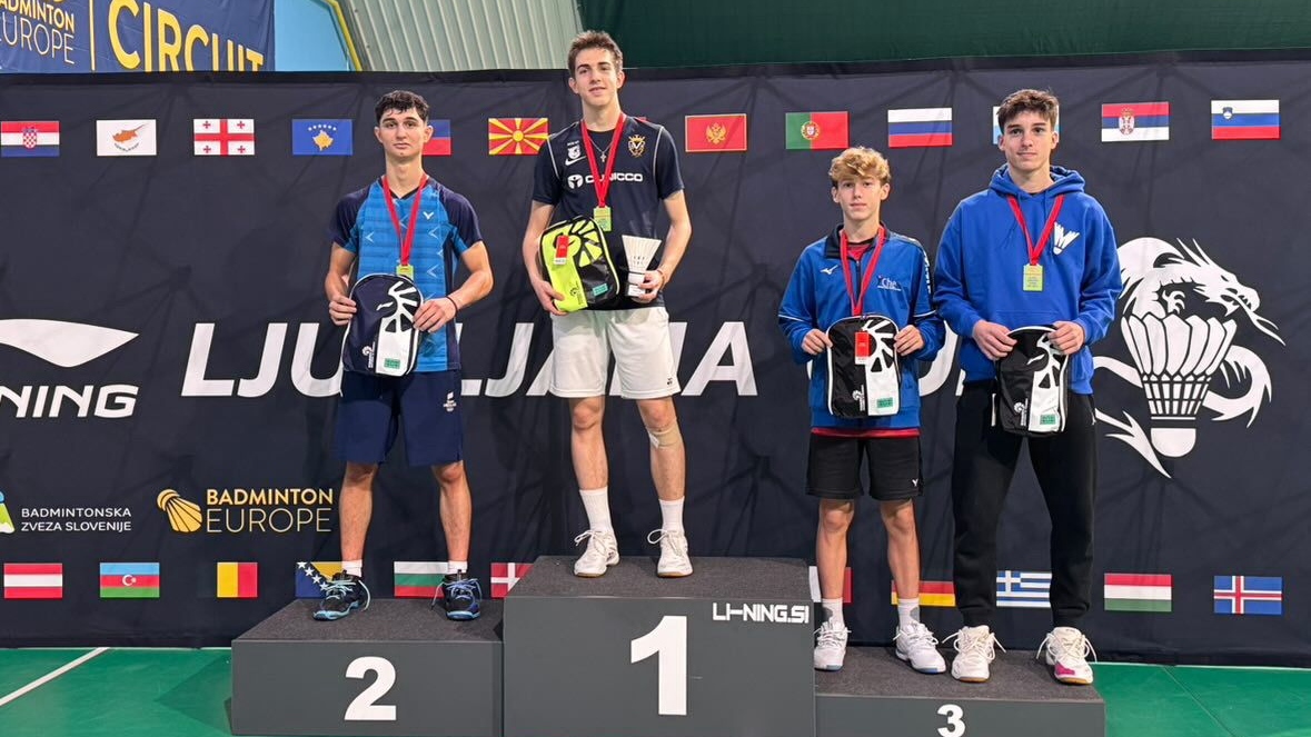 Martim Marques de bronze nos sub-17 na Eslovénia