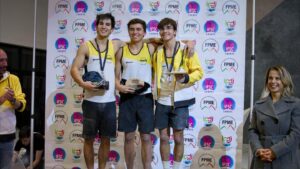 Guilherme e Natércia campeões de Escalada Bloco