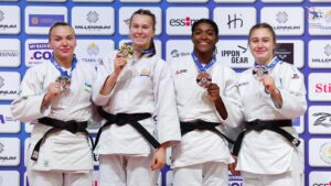 Duplo bronze no Europeu sub-23 de Judo