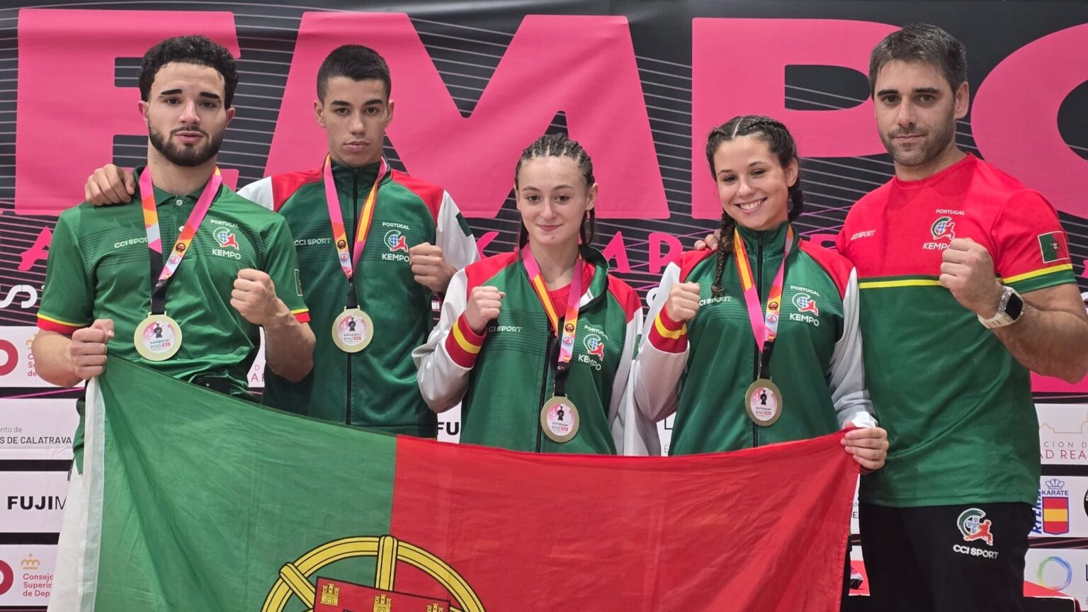 KTF com vários pódios no Europeu de Kempo