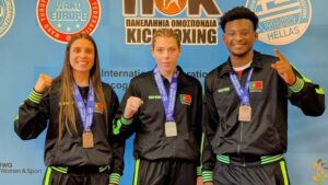 Sofia e Catarina de ouro no Mundial WAKO de Kickboxing