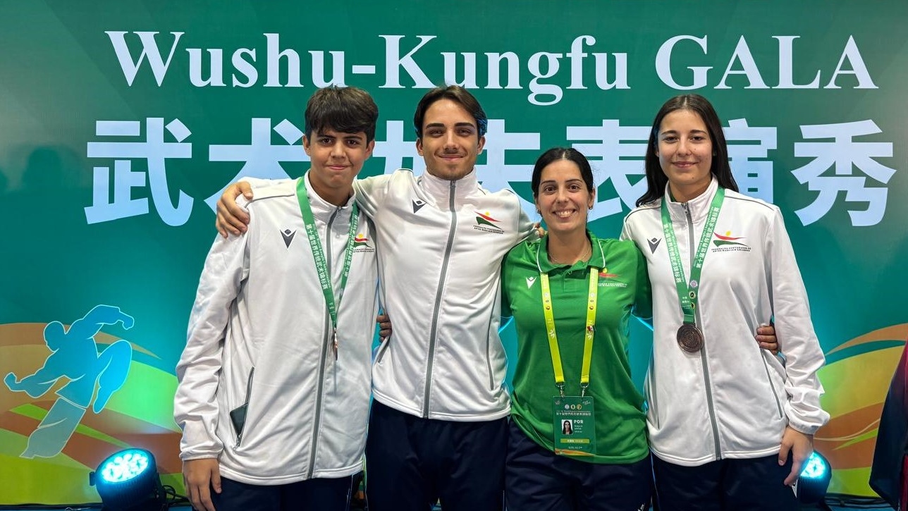Dois bronzes no Mundial de Kung Fu