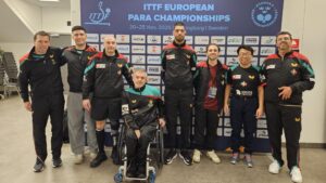 Mário e Eurico ficam nos 'oitavos' do Europeu de Para Ténis Mesa