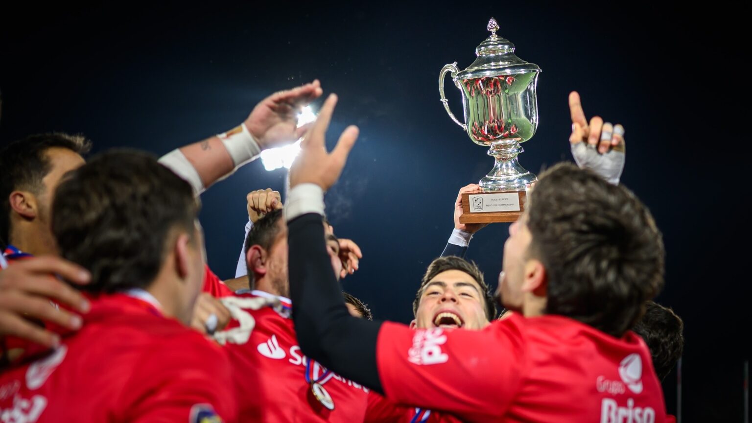 Seleção sub-20 bicampeã do Rugby Europe