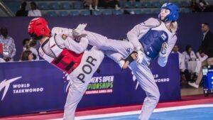 Kiara Barroso é 9.ª no Mundial Feminino de Taekwondo