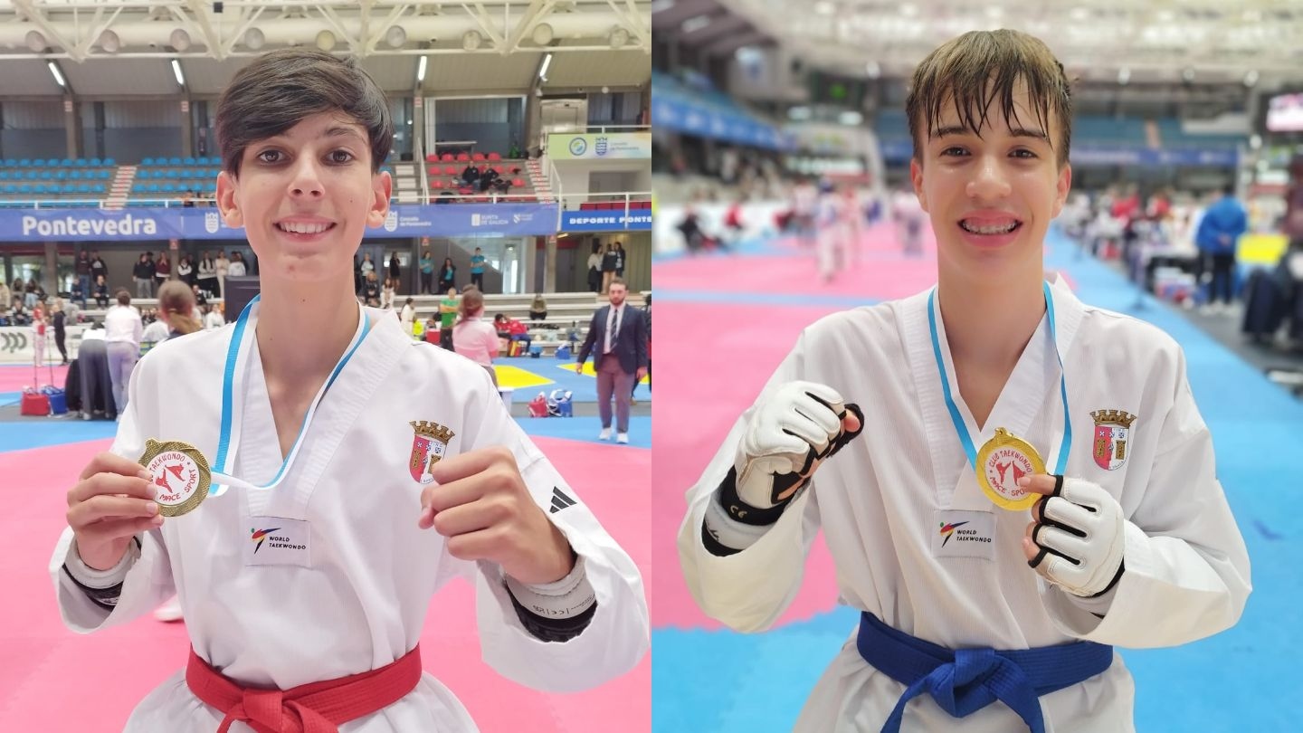 Medalhas lusas no Taekwondo em Pontevedra