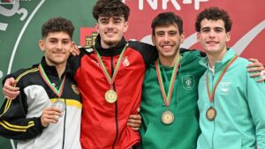 Medalhas para Sp. Braga e AJKP nos nacionais de Karaté