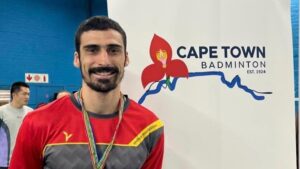 Bruno Carvalho de bronze na África do Sul