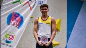 Guilherme Matias e Sofia Cabaço campeões de Escalada