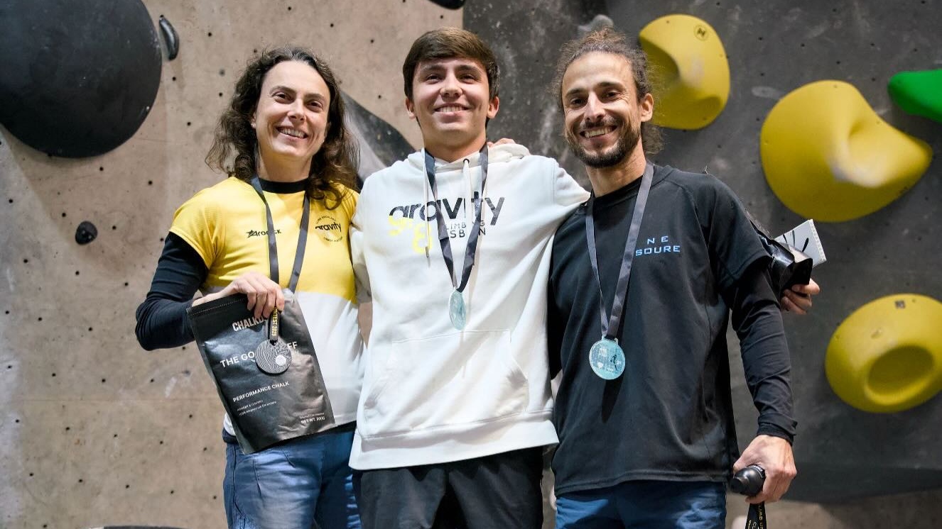 Guilherme Matias e Sofia Cabaço ganham Open Oeiras de Escalada