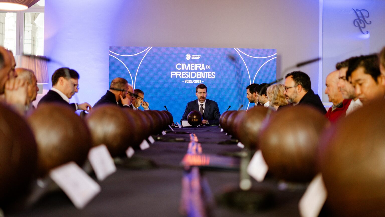 AF Braga promoveu inédita cimeira de presidentes