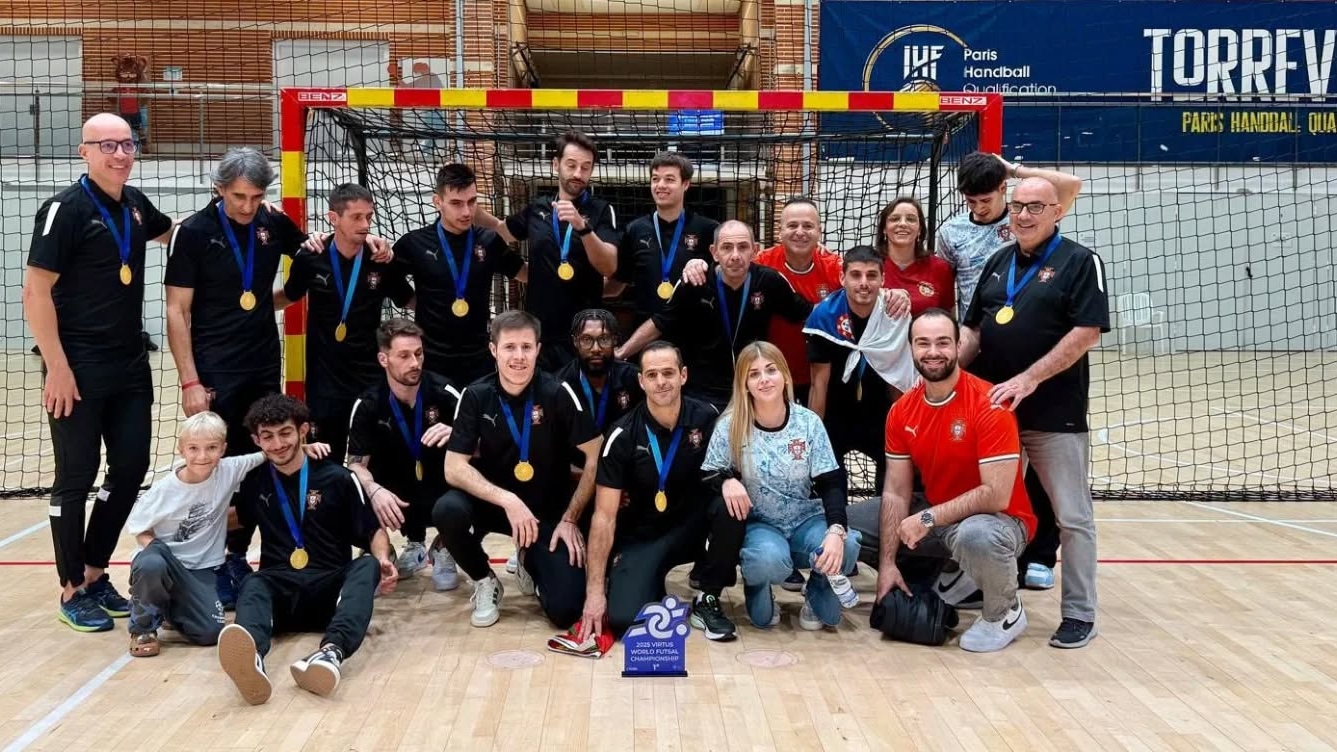 Portugal campeão do Mundo de Futsal Virtus