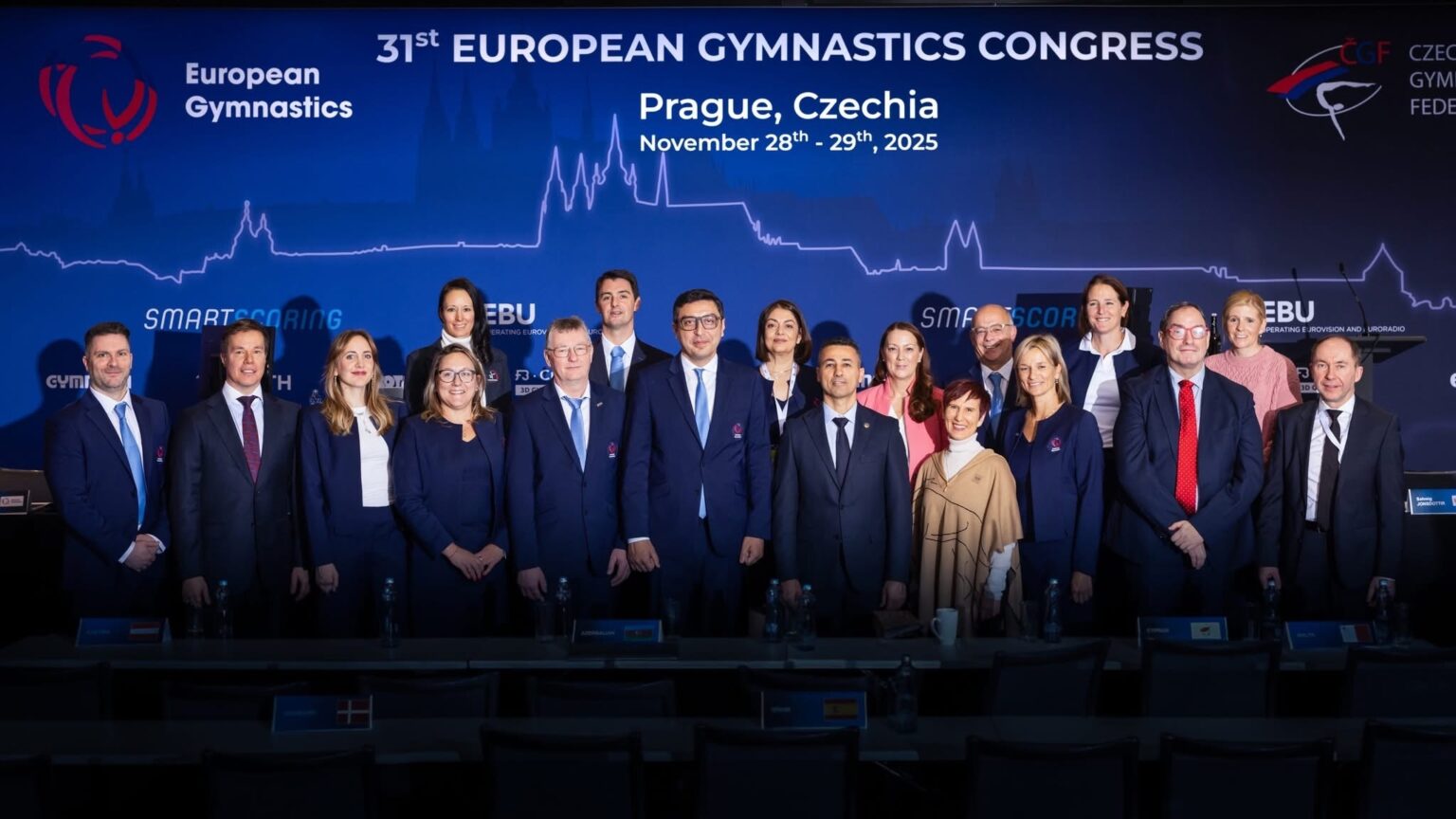 Portugal elegeu todos os candidatos para a European Gymnastics