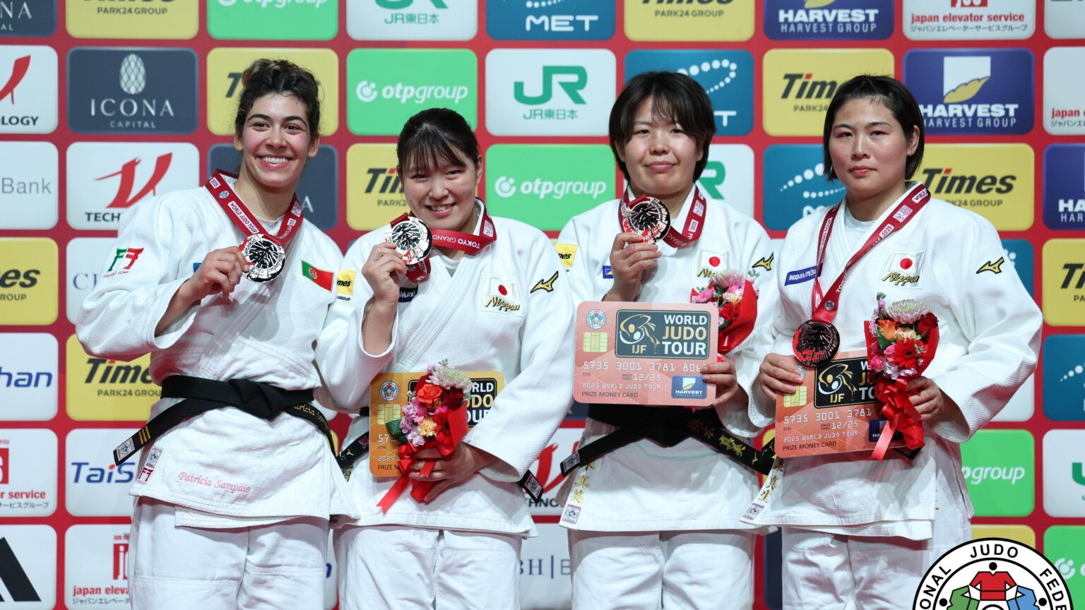 Patrícia Sampaio de prata no Judo em Tóquio