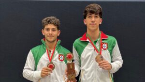 Francisco Ribeiro campeão da Europa de Karaté Shotokan