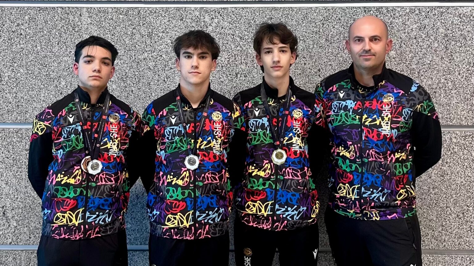 Jing-She com cinco pódios de Wushu em Madrid