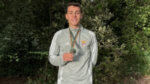 Eduardo Camarate conquista prata em Dublin