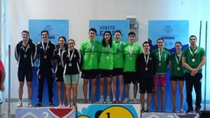 Sporting bate recorde nos 4x50 m livres misto