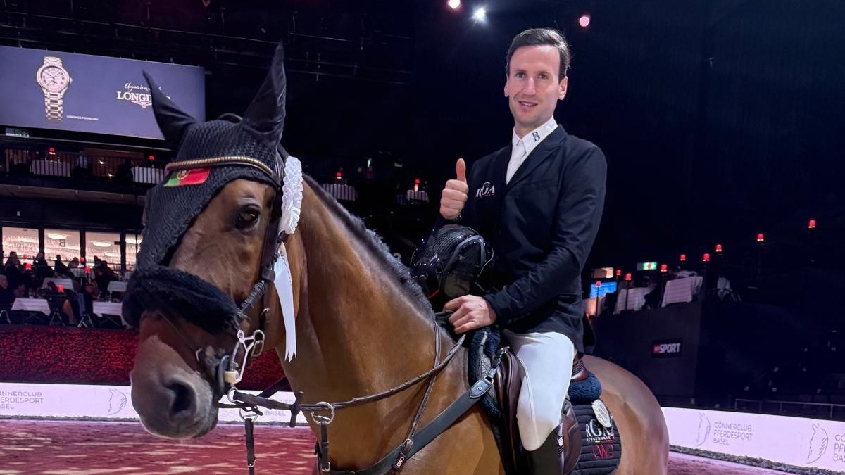 Rodrigo Giesteira em 2.º lugar na Suíça