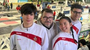 Atletas do 1.º Dezembro no Circuito Europeu de Cadetes