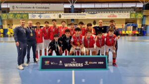 Equipa sub-15 do Sp. Braga vence torneio em Espanha