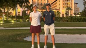Luís Silva e Matilde Gouveia em bom nível no Junior Orange Bowl