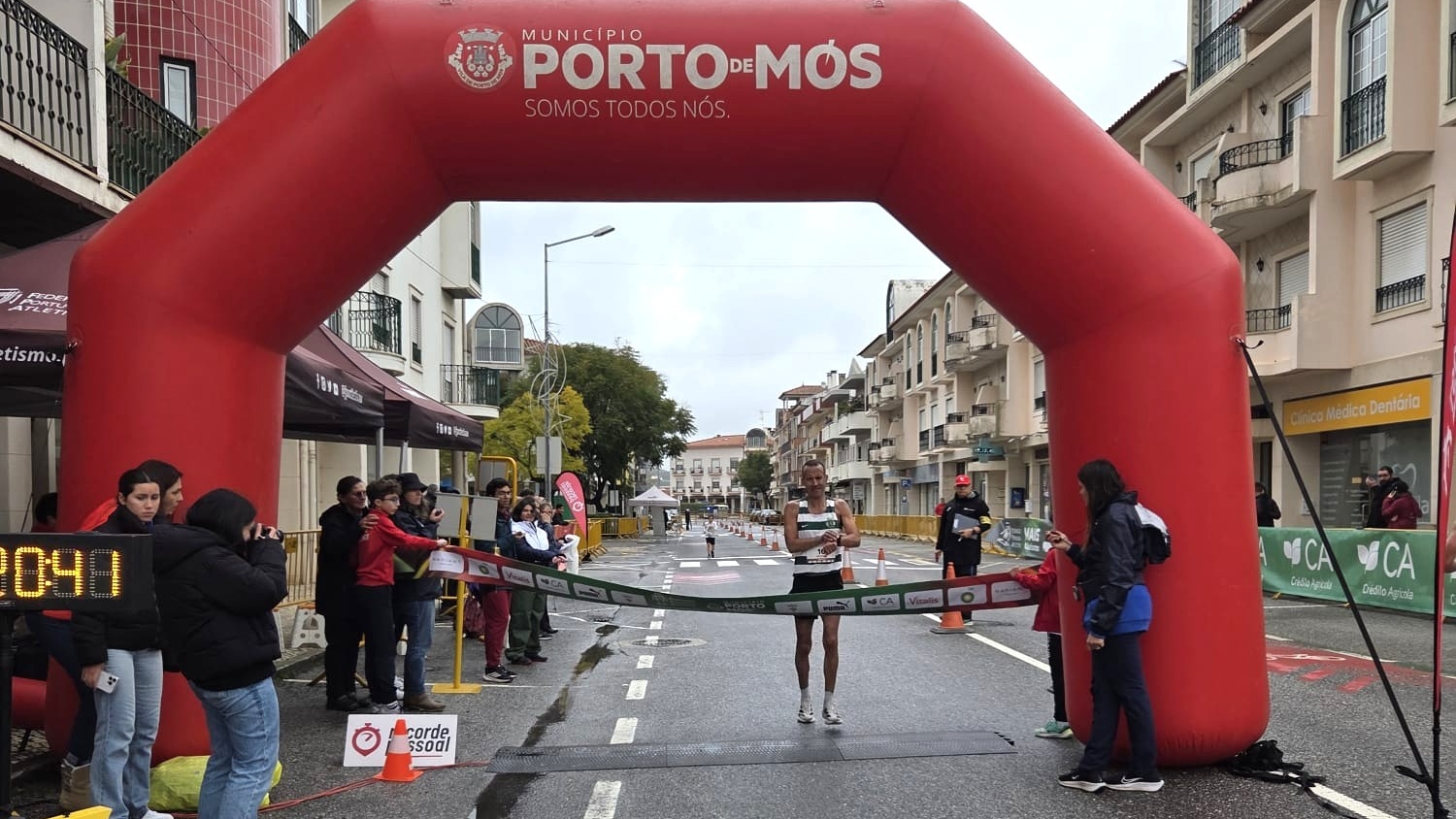 João Vieira e Joana Pontes campeões de Marcha Maratona