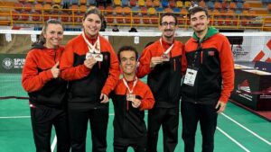 Quatro medalhas em ParaBadminton no Egito