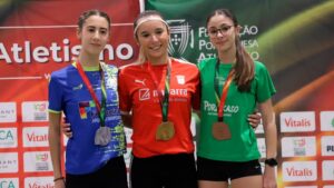 Duplo ouro para Mariana e bronze para Camila em sub-18