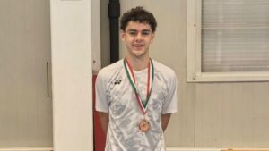 Tiago Berenguer conquista bronze na Hungria
