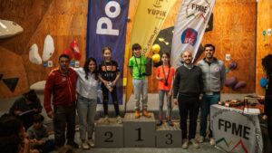 João Pereira e Sofia Póvoas vencem Taça Regional sub-13 de Escalada