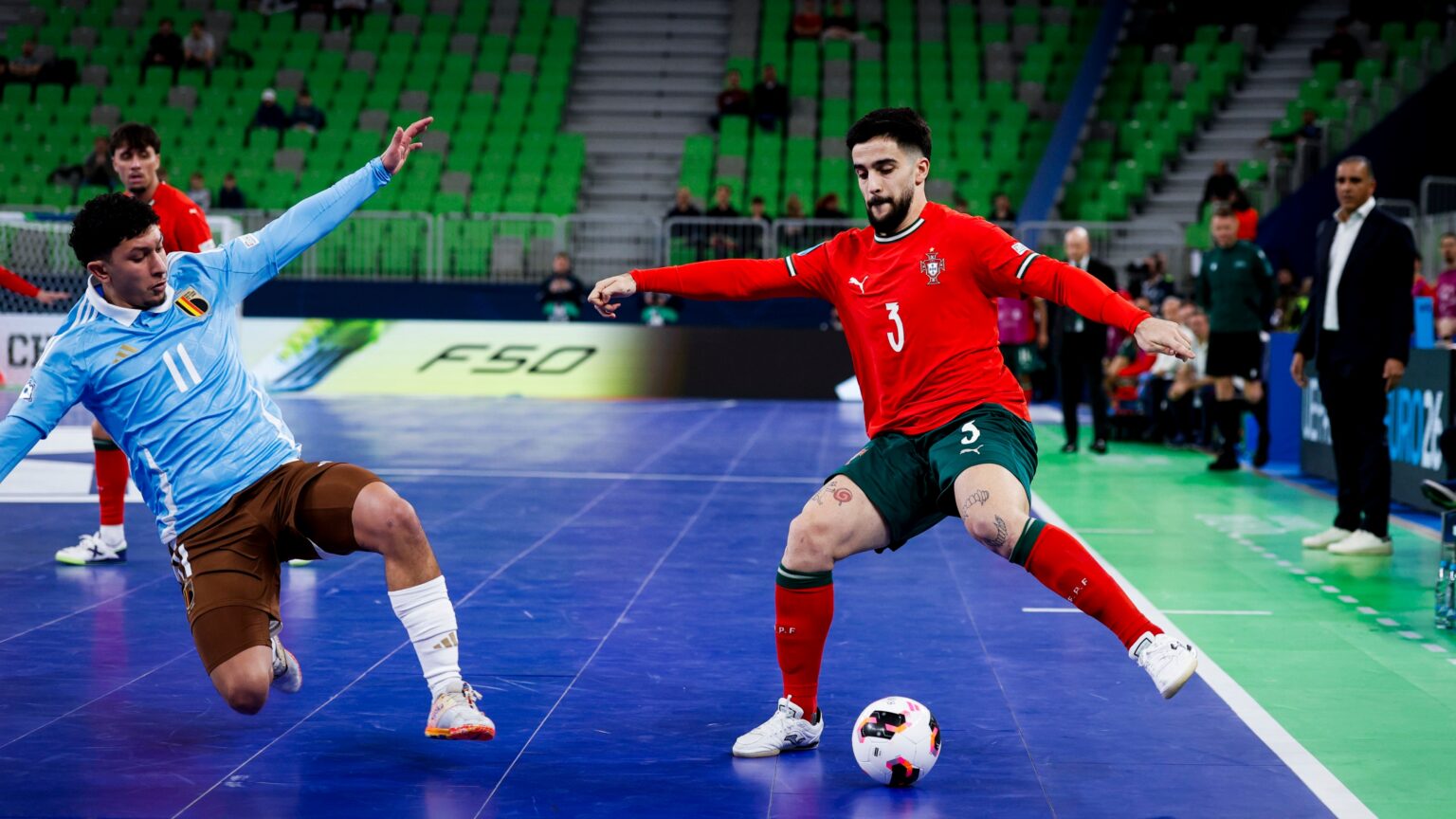 Portugal vence Bélgica e está nas 'meias' do Europeu