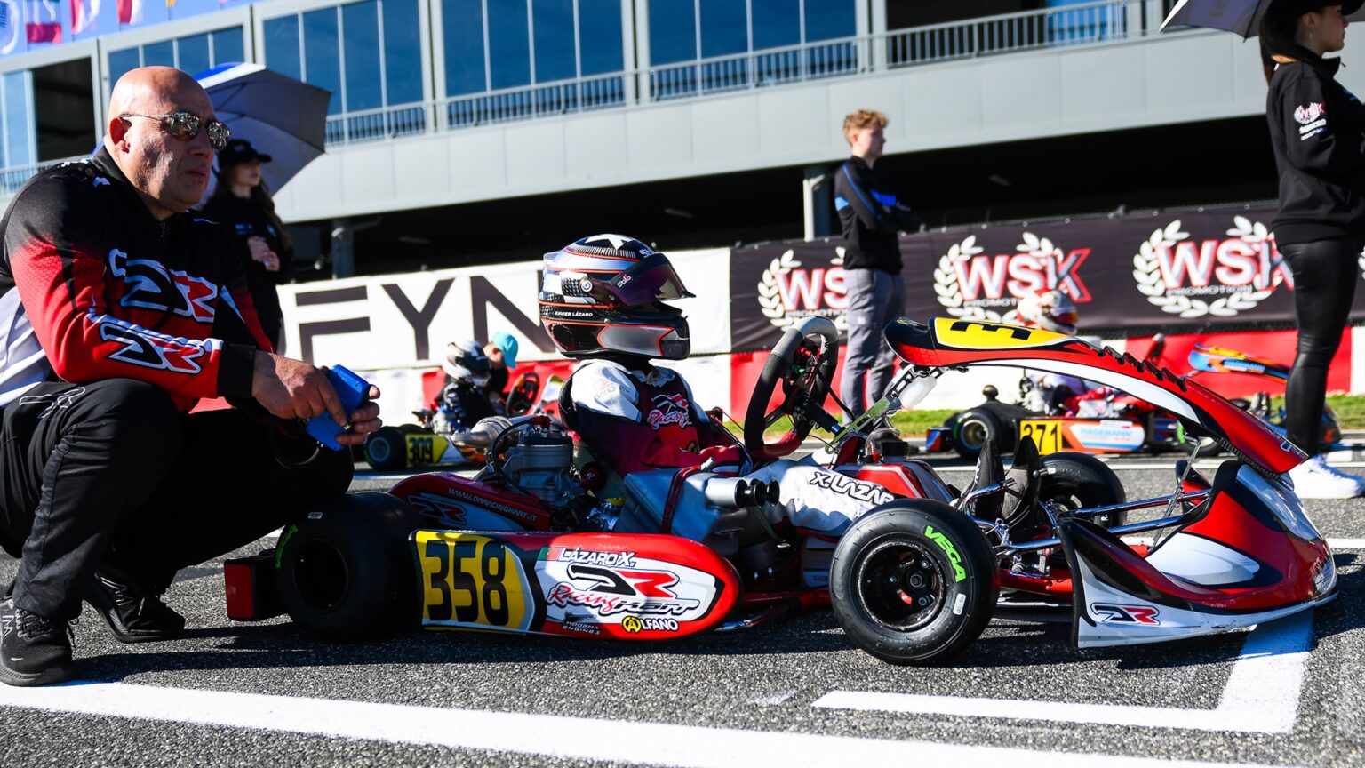 Xavier Lázaro no 13.º posto em Itália