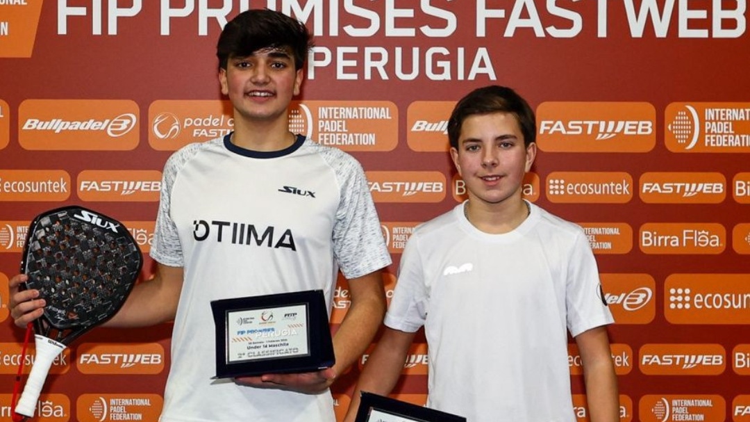 João Simões e Francisco Sá em 2.º lugar em Itália