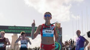 Mariana e Samuel campeões de Meia Maratona que teve recorde mundial
