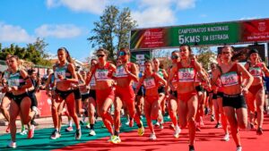 Laura Taborda e Etson Barros brilham nos nacionais de 5 km