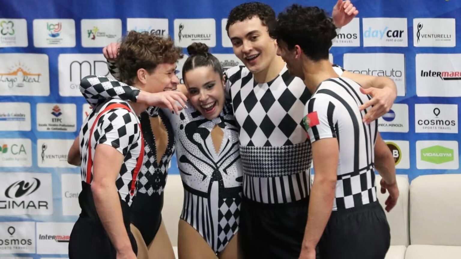 Grupo luso distinguido pela European Gymnastics