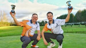 Hugo Espírito Santo e Tomás Ribeiro campeões de pares em Pitch&Putt