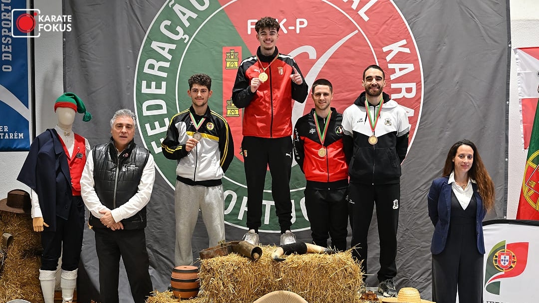 Guilherme Gonçalves campeão de Karaté