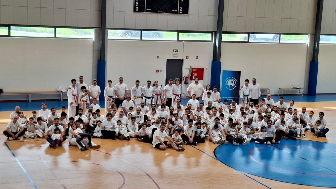 Clube Karaté Wado de Braga celebrou Dia do Pai