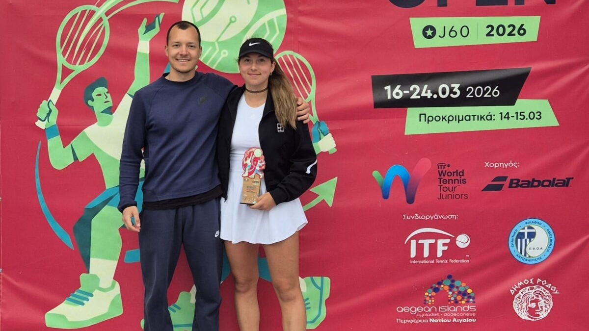 Madalena Matias estreia-se a vencer em singulares no J60 de Rodes