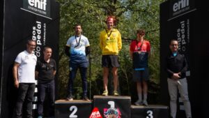 François Vie e Sara Neto campeões de Duatlo Cross