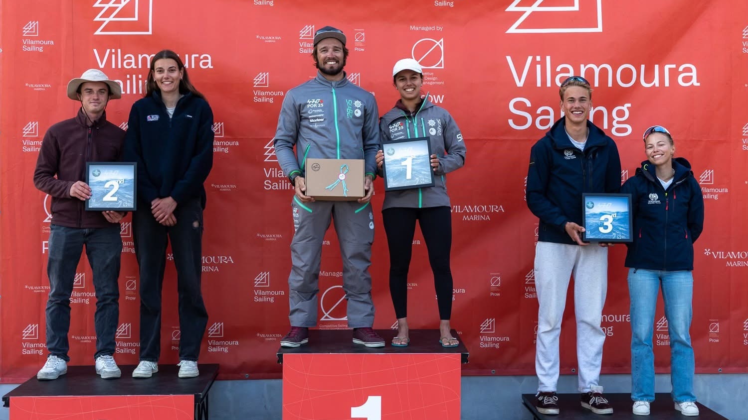 Beatriz Gago e Rodolfo Pires vencem em 470 no Portugal Grand Prix